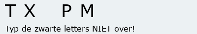 Bevestigingscode