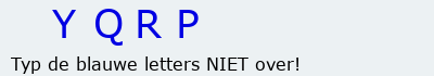 Bevestigingscode
