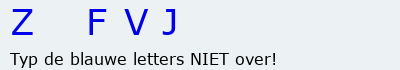 Bevestigingscode