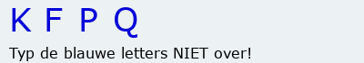 Bevestigingscode