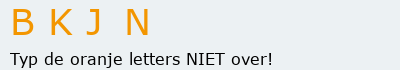 Bevestigingscode