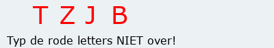 Bevestigingscode