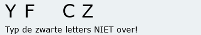 Bevestigingscode
