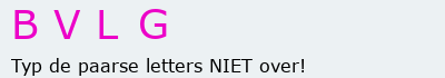Bevestigingscode