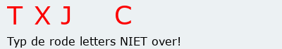 Bevestigingscode