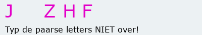 Bevestigingscode