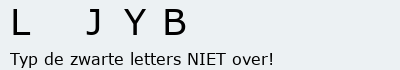 Bevestigingscode