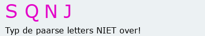 Bevestigingscode