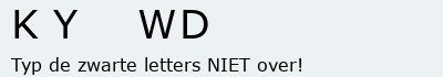 Bevestigingscode