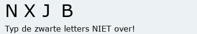 Bevestigingscode