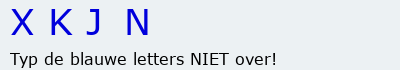 Bevestigingscode