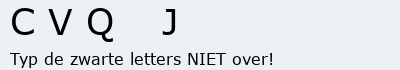 Bevestigingscode
