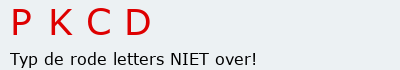 Bevestigingscode