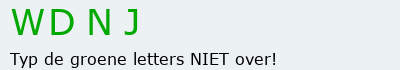 Bevestigingscode