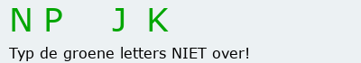Bevestigingscode