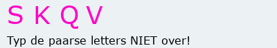 Bevestigingscode