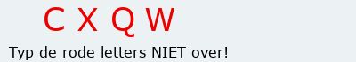 Bevestigingscode