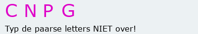 Bevestigingscode