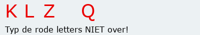 Bevestigingscode