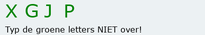Bevestigingscode