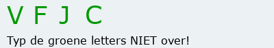 Bevestigingscode