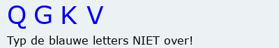 Bevestigingscode