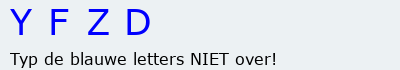 Bevestigingscode