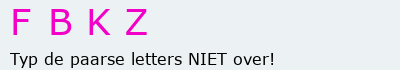 Bevestigingscode