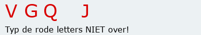 Bevestigingscode