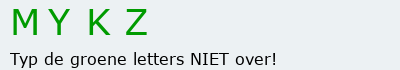 Bevestigingscode