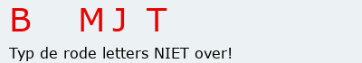 Bevestigingscode