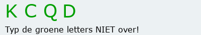 Bevestigingscode