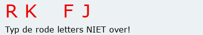 Bevestigingscode