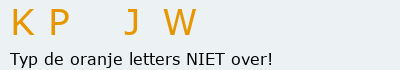 Bevestigingscode