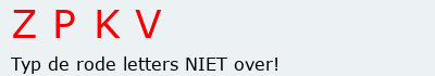 Bevestigingscode