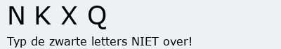 Bevestigingscode
