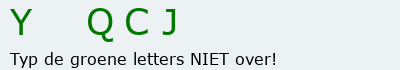 Bevestigingscode