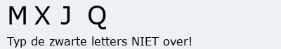 Bevestigingscode