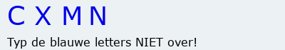 Bevestigingscode