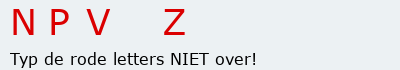 Bevestigingscode