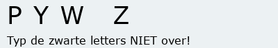 Bevestigingscode