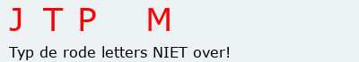 Bevestigingscode