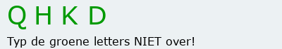 Bevestigingscode