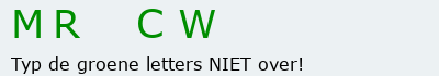 Bevestigingscode