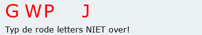 Bevestigingscode