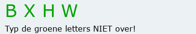 Bevestigingscode