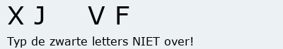 Bevestigingscode