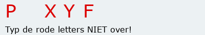 Bevestigingscode