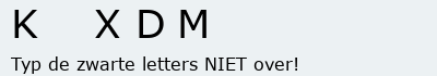Bevestigingscode