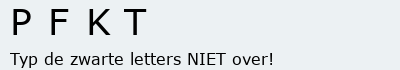 Bevestigingscode